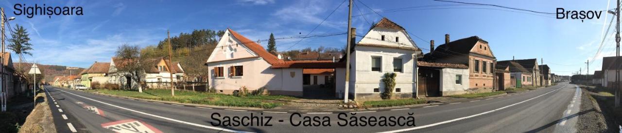 Casa Saseasca Villa Saschiz Exteriör bild
