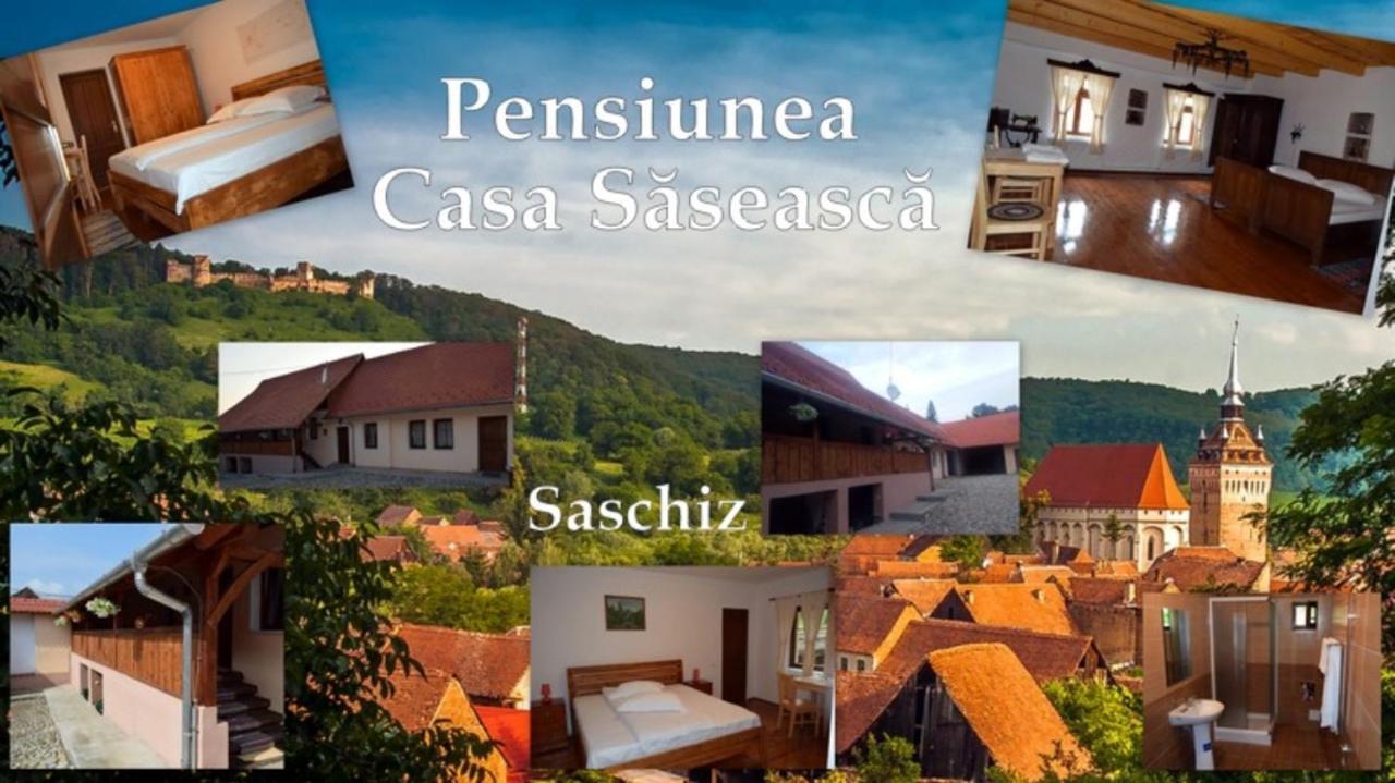 Casa Saseasca Villa Saschiz Exteriör bild